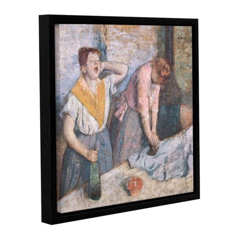 Charlton Home The Laundresses Framed On Canvas Painting Wayfair Canada