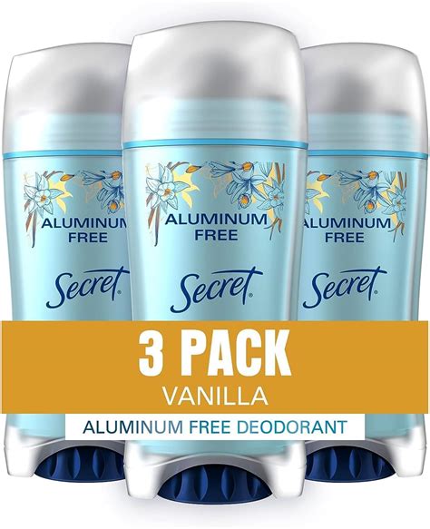 Amazon Secret Aluminum Free Deodorant For Women Vanilla Oz