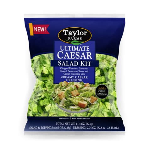 Taylor Farms Ultimate Caesar Salad Kit 114 Oz Instacart