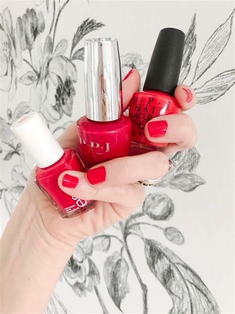 The Best Red Nail Polishes Veronikas Blushing