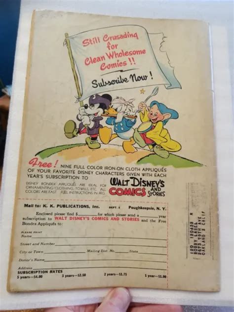 WALT DISNEY S COMICS and Stories 107 août 1949 Taliaferro C Barks