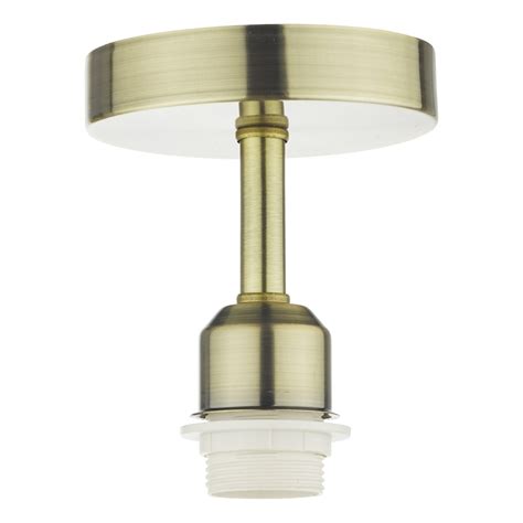 Dar Sf Sf Lt Single Pendant Antique Brass British Home