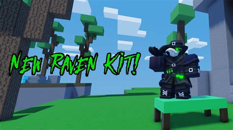 New Raven Kit In Roblox Bedwars Youtube