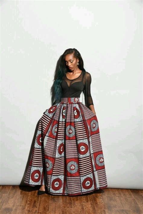 Vestimenta Africana Faldas Largas Estampados De Cera Africana Moda