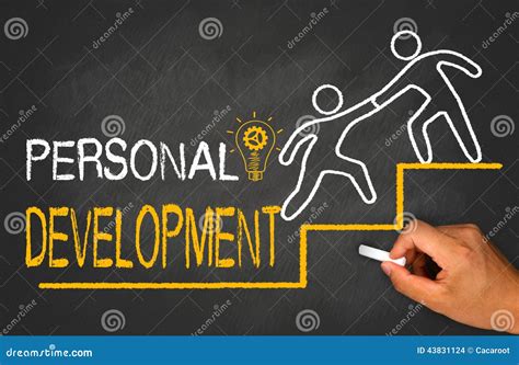 personal development stock photo image  courage future