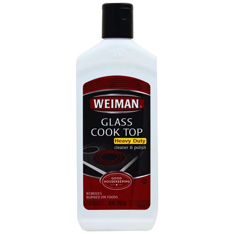 Weiman Glass Cook Top Heavy Duty Cleaner And Polish Shop Oven And Stove Cleaners At H E B