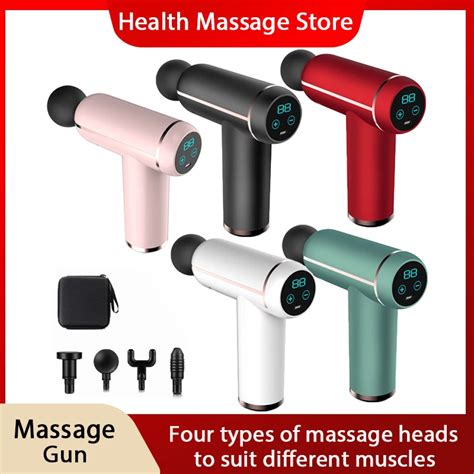 Airsidun Mini Massage Gun Muscle Relaxer Electric Fascia Gun Fitness Smart Can Be Used At Home