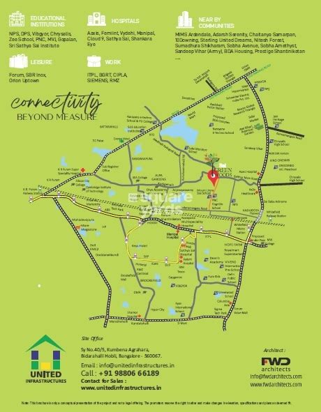 United Sai Green Woods Kadugodi Bangalore Price List Floor Plan