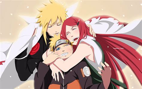 Anime Familia Kushina Minato Namikaze Naruto Shippuden Uzumaki