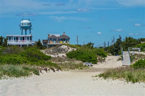 Barnegat Beach Homes Editorial Stock Image Image Of Seascape 51188869