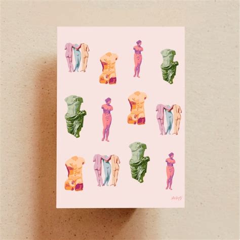 Art Print Nude Line Drawing Fine Art Nude Teen Girl Room Etsy