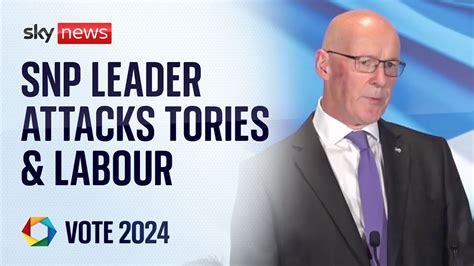 Snps John Swinney Launches Campaign With Attacks On Tories And Labour