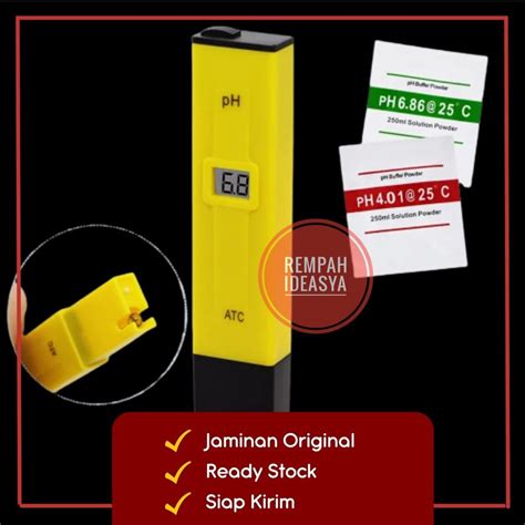 Jual Paket Alat Ukur Uji Ph Meter Tds Ec Tds Tester Pen Air Minum