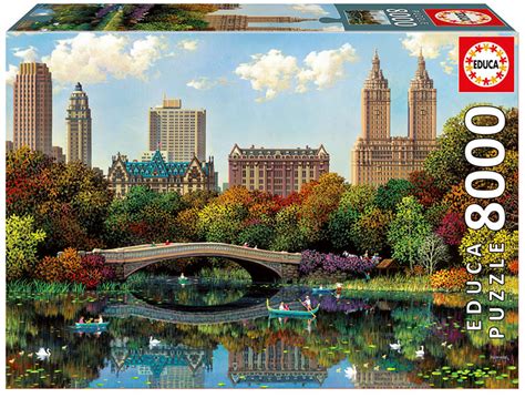 Puzzle 8000 Piezas Educa 17136 Central Park Bow Bridge Tienda De