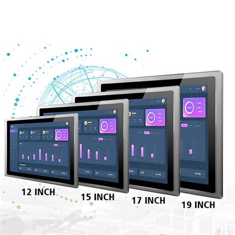 flat panel lcd monitor industrial ip waterproof screen open