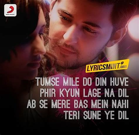 Do Din Lyrics Darshan Raval