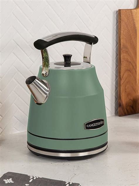 Rangemaster Classic Dome Kettle - Mineral Green | Very.co.uk