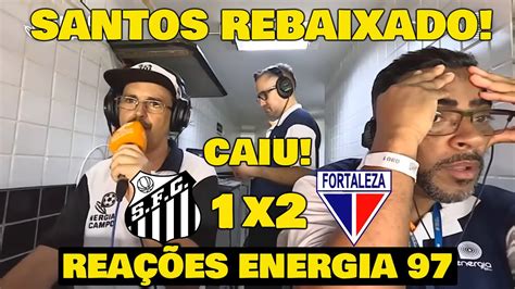 Santos Rebaixado Rea Es Santistas Santos X Fortaleza Youtube