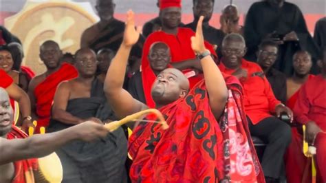 Ing Atta Poku Display His Dancing Skills At The Final Funeral Rites Of