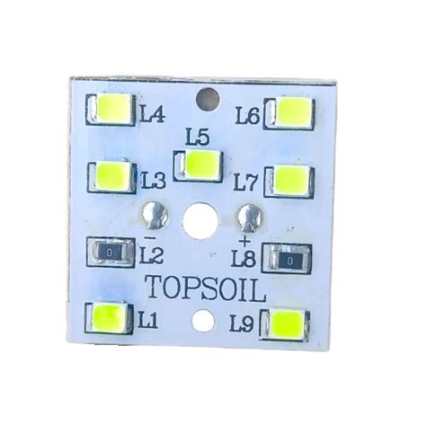 7 Watt Led Bulb Mcpcb Color Green Topsoil Led