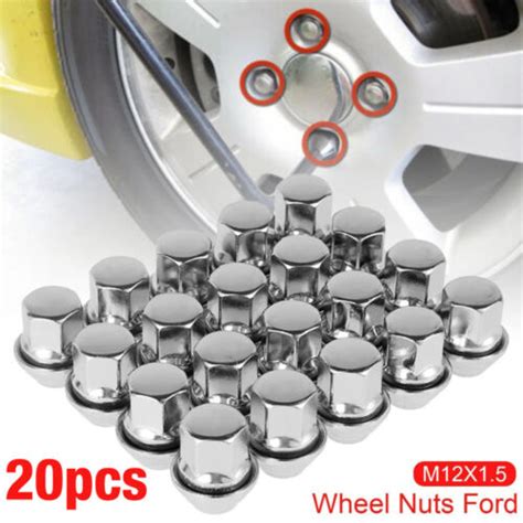 ALLOY WHEEL NUTS FOR FORD FOCUS MK1 MK2 MK3 ST RS M12 X 1 5 19MM BOLT