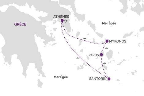 H Tel Combin Les Mykonos Paros Santorin En Jours Mykonos Grece