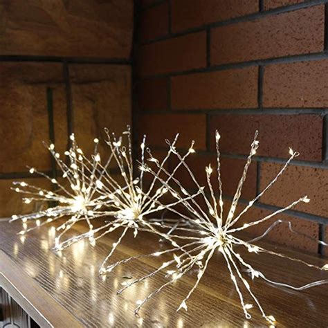 Eambrite Pk Diameter Led Hanging Starburst Twig Light With Warm