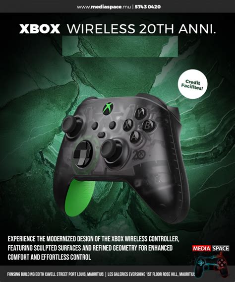 Xbox Wireless Controller 20th Anniversary Special Edition Mediaspace