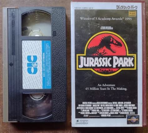 Fita Vhs Jurassic Park 1992 Made In Japan raro à venda em Guarulhos