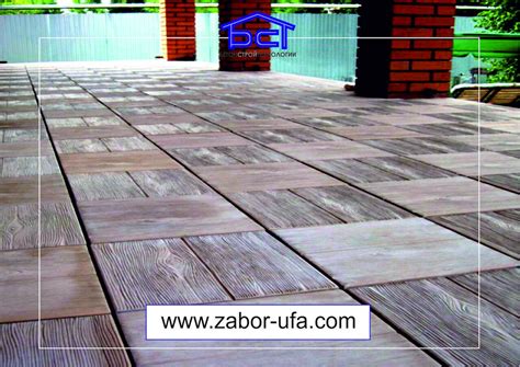 Виды тротуарной плитки