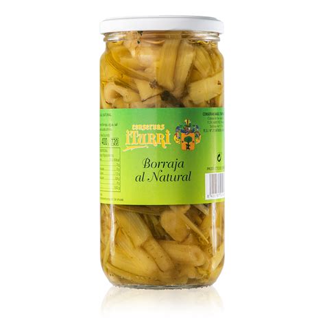 Borraja Al Natural Conservas Iturri Productos Navarra