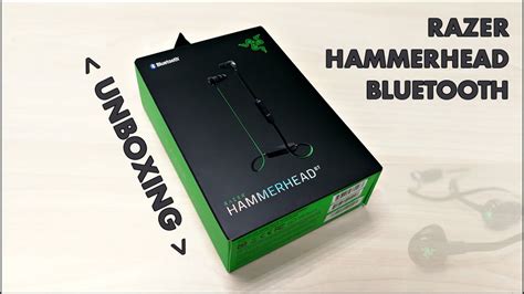 unboxingq razer hammerhead bt youtube