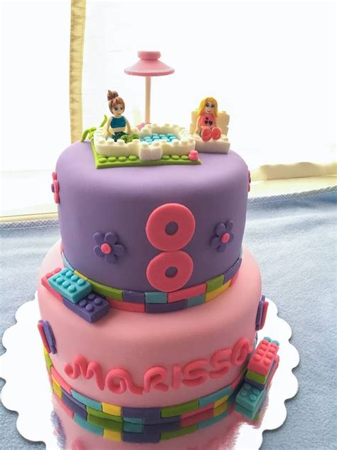 Lego Friends Cake Topper