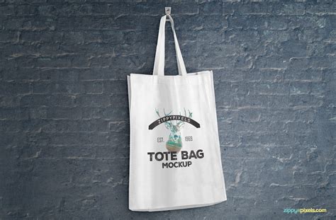 Free Psd Tote Bag Mockups Zippypixels