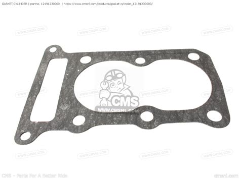 Gasket Cylinder Mca For Cb K General Export Order At Cmsnl