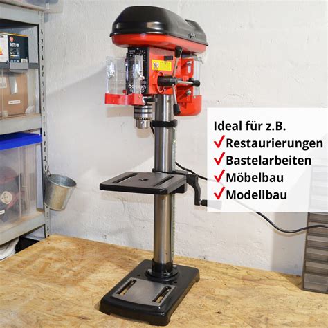 Standbohrmaschine 600 W Tischbohrmaschine Säulen Bohrmaschine Bohr