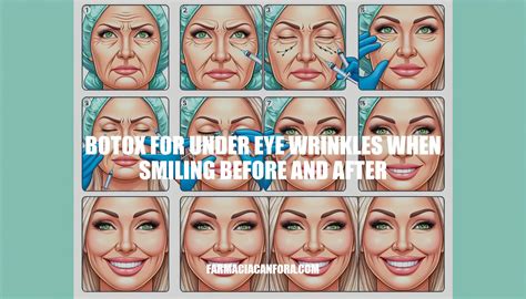 Botox for Under Eye Wrinkles Before and After When Smiling