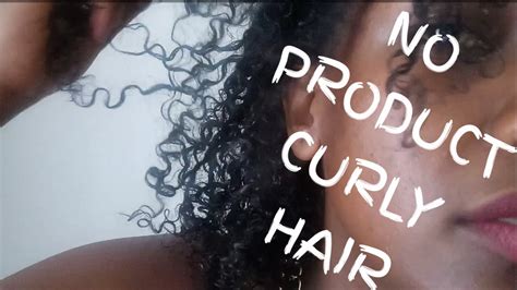 No Product Curly Hair How I Make My Curls Pop With Natural