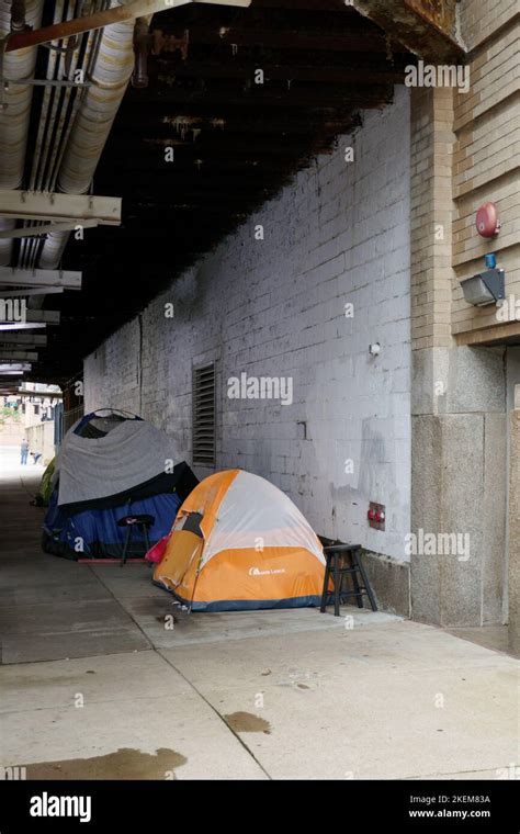 Homeless Encampment Hi Res Stock Photography And Images Alamy