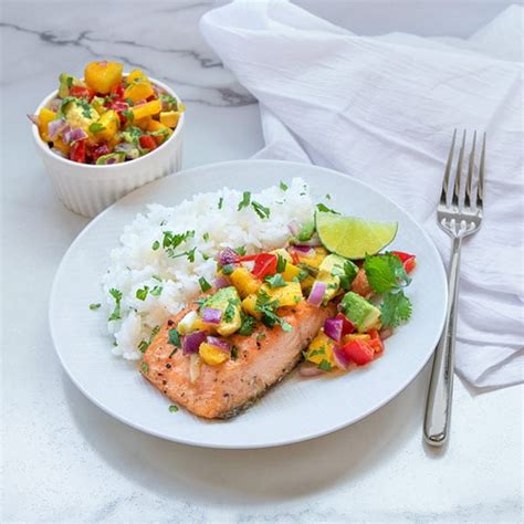 Salmon With Mango Salsa Recipe Special K®