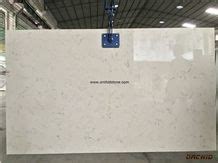 Carrara Bianca Quartz Stone Slabs Carrara White Engineered Stone Solid