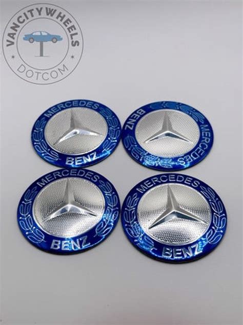 4PCS 56mm Mercedes Benz Stickers Emblems Unleash The Etsy