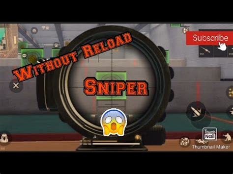 How To Use Sniper Without Reload Best Tutorial Freefire Sniper Youtube