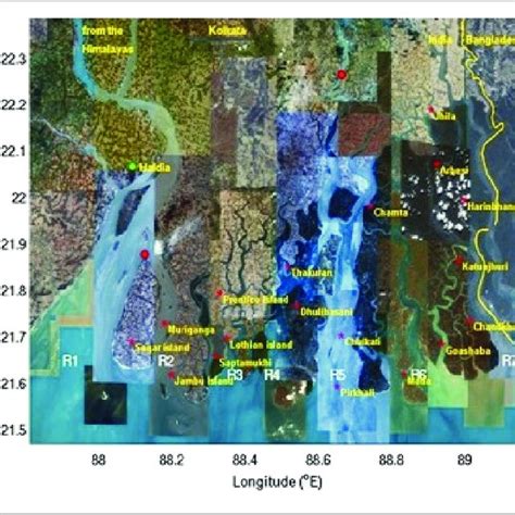 The limit and location of the Ganges-Brahmaputra delta | Download Scientific Diagram