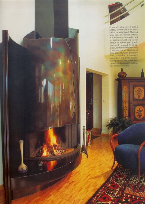 Chemin Es Magazine Bloch Design Fireplaces Contemporary Fireplaces