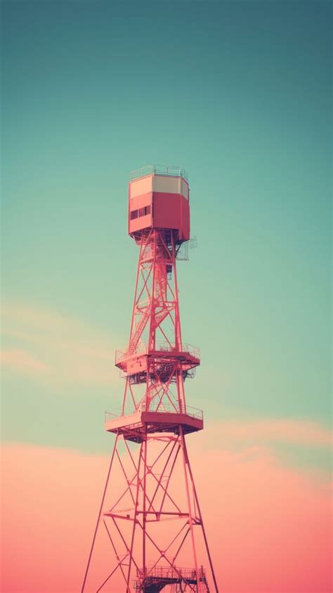 Tower architecture broadcasting electricity. | Free Photo - rawpixel