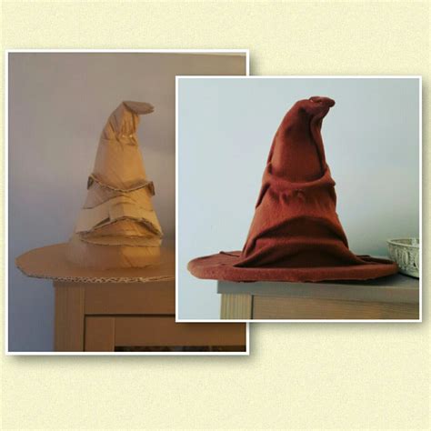 Created Harry Potters Sorting Hat By Recreating A Halloween Witch Hat