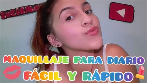 Asi Me Maquillo Maquillaje Natural Youtube