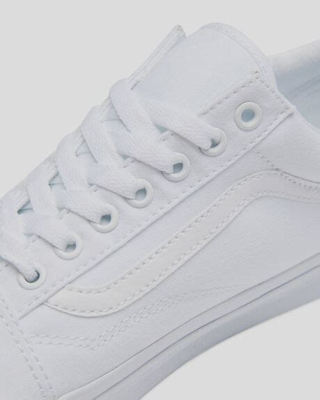 Vans Old Skool Shoe True White Surfstitch