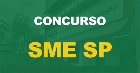 Concurso SME SP 2022 inscrições a partir desta quarta 31 08